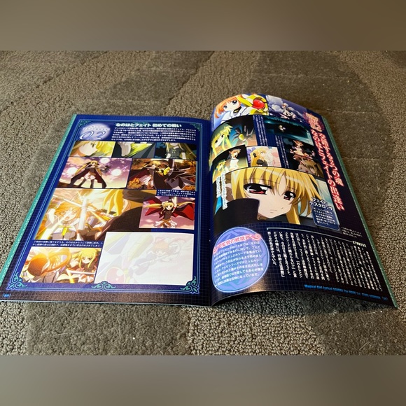 Magical Girl Lyrical Nanoha The Movie 1st Pamphlet Japanese Anime Japan Flyer - Picture 4 of 9
